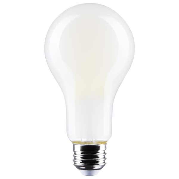 Satco 185Watt A21 LED Lamp, Frost Finish Medium Base 3000K 120 Volts S12447 - main